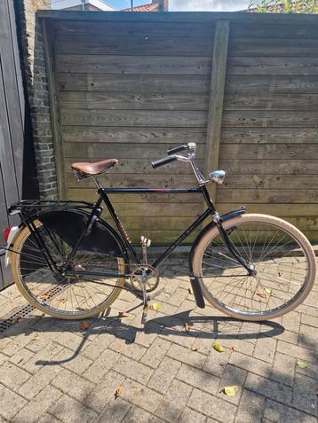 Gazelle tour populair herenfiets klassieker zwart (met werk) beschikbaar voor biedingen