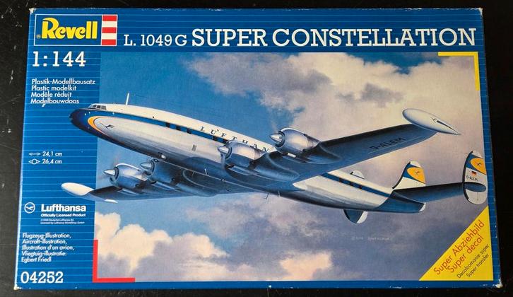Revell  L. 1049G Super Constellation 1:144, Hobby en Vrije tijd, Modelbouw | Vliegtuigen en Helikopters, Zo goed als nieuw, Vliegtuig