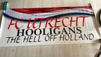Utrecht hooligans spandoek., Ophalen, Zo goed als nieuw