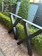 Bartafel poten, Huis en Inrichting, Tafelonderdelen, Ophalen, 100 tot 150 cm, 50 tot 100 cm, Zo goed als nieuw