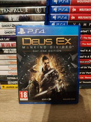 Deus ex mankind divided playstation 4 beschikbaar voor biedingen