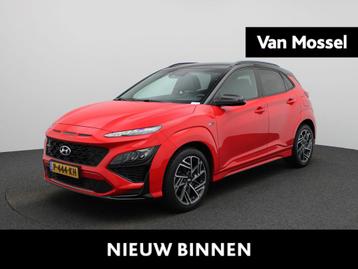 Hyundai Kona 1.0 T-GDI N Line | APPLE CARPLAY | HALF LEDER | beschikbaar voor biedingen