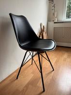 6 Zwarte kuipstoeltjes kick 150 euro, Ophalen, Gebruikt, Zwart, Metaal