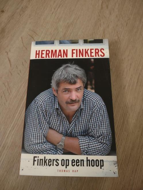 Finkers op een hoop, Herman Finkers, z.g.a.n., Boeken, Kunst en Cultuur | Dans en Theater, Zo goed als nieuw, Cabaret, Ophalen of Verzenden