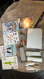 Wii spelcomputer, Spelcomputers en Games, Spelcomputers | Nintendo Wii, Ophalen of Verzenden, Zo goed als nieuw, Met 3 controllers of meer