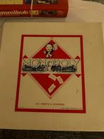 Monopoly spel, Hobby en Vrije tijd, Gezelschapsspellen | Bordspellen, Ophalen of Verzenden, Zo goed als nieuw