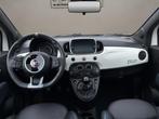 Fiat 500 1.0 Hybrid Launch Edition 2020 WIT | Panoramadak |, Auto's, Gebruikt, Euro 6, 4 stoelen, Leder en Stof