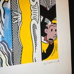 Roy Lichtenstein - Lithograaf 'Two Paintings: Dagwood', Antiek en Kunst, Kunst | Litho's en Zeefdrukken, Ophalen of Verzenden