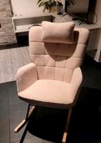 Schommelstoel, Huis en Inrichting, Ophalen, Zo goed als nieuw, Wit, Eén