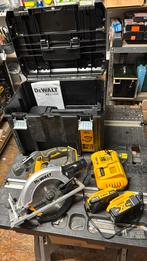 DeWalt accu circelzaagDCS565NT, Doe-het-zelf en Verbouw, Gereedschap | Zaagmachines, Ophalen, Zo goed als nieuw, Decoupeerzaag