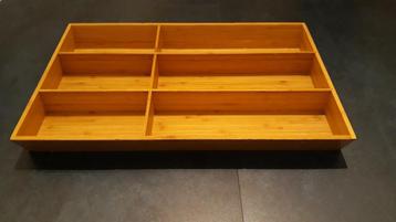 Besteklade (bamboe, Ikea Variera) beschikbaar voor biedingen