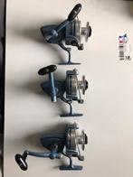 Mooie nette set van 3x Shakespeare 2410, Watersport en Boten, Hengelsport | Karpervissen, Ophalen of Verzenden, Zo goed als nieuw