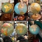 Diverse globes wereldbollen verschillende maten, Huis en Inrichting, Woonaccessoires | Wereldbollen, Ophalen of Verzenden, Divers