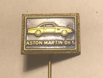 Metalen ASTON MARTIN DB5 AUTOMODEL Speld (Blauw/Messingkl.). beschikbaar voor biedingen