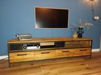 TV-meubel Romaro, Ophalen, Teakhout, Zo goed als nieuw, 200 cm of meer