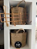 Boho Rotan Kapstok, Ophalen of Verzenden, Zo goed als nieuw, Wandkapstok, Minder dan 100 cm