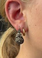 Sale Roos diamanten antiek set gouden oorbellen dames