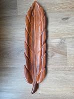 Schaal letterhout, Huis en Inrichting, Ophalen of Verzenden, Zo goed als nieuw, Ovaal, Hout