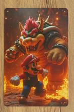 Wandbord Super Mario & Bowser, Ophalen of Verzenden, Nieuw