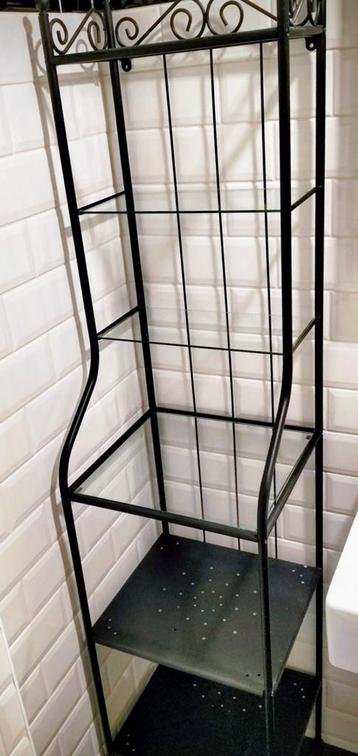 IKEA RÖNNSKÄR stellingkast, Zwart, 42x176cm beschikbaar voor biedingen