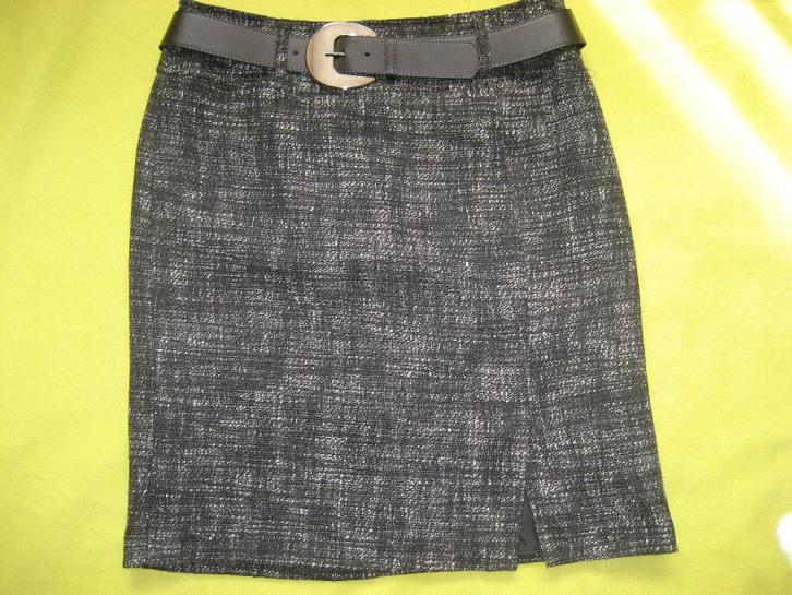 Gerry Weber rokje Bruin/beige met riem maat 40 14022026, Kleding | Dames, Rokken, Zo goed als nieuw, Maat 38/40 (M), Beige, Boven de knie