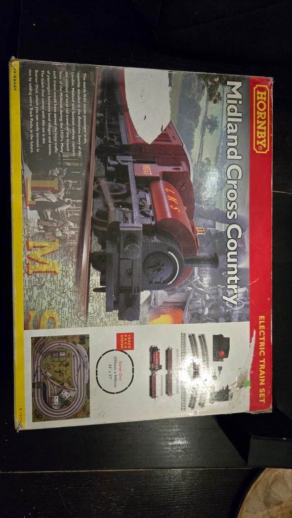 Hornby trein startset R1027 Midland Cross Country, Ophalen of Verzenden, Zo goed als nieuw, Fotografen