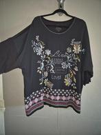 Nieuwe mooie top blauw zwart strass 2XL 3XL, Overige kleuren, Nieuw, Canda, Shirt of Top