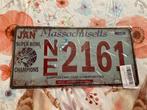 Nieuwe metalen plaat - Massachusetts, Ophalen of Verzenden, Nieuw