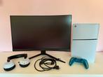 Playstation 5 + monitor + controller + headset, Spelcomputers en Games, Spelcomputers | Sony PlayStation 5, Ophalen of Verzenden