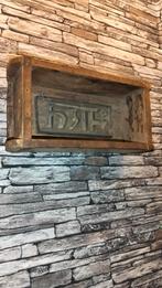 Brocante steenmal om op te hangen., Ophalen of Verzenden