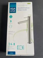Aquavive Cato Wastafelkraan Hoog NIEUW, Ophalen of Verzenden, Nieuw, Rvs, Wastafel