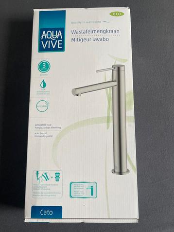 Aquavive Cato Wastafelkraan Hoog NIEUW beschikbaar voor biedingen