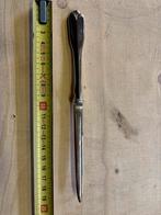 Antieke zilverkleurige briefopener – klassiek bestekstijl, Ophalen of Verzenden