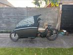 Urban Arrow Elektrische Bakfiets Zwart Family 500W, Gebruikt, 3 kinderen, Elektrisch, Ophalen
