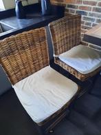 barkrukken rotan 2-4 stuks, Huis en Inrichting, Ophalen, Gebruikt, 60 tot 90 cm, 4 krukken