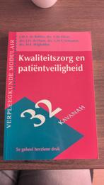 Kwaliteitszorg en patiëntveiligheid - Kavanah, Boeken, Ophalen of Verzenden, Zo goed als nieuw, HBO, J.M.A. de Bekker e.a.