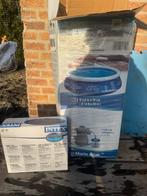 Nieuw Intex Zwembad met zandfilter, zoutelektrolyse, erc, Ophalen, Gebruikt, Minder dan 80 cm, Opblaaszwembad