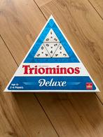 Triominos Deluxe Bordspel, Hobby en Vrije tijd, Gezelschapsspellen | Bordspellen, Drie of vier spelers, Ophalen of Verzenden, Zo goed als nieuw