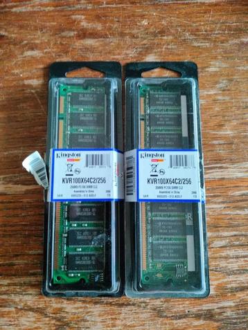 Kingston ValueRAM KVR100X64C2/256 computergeheugen beschikbaar voor biedingen