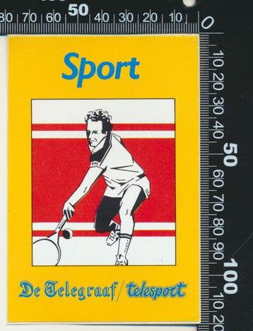 Sticker: De Telegraaf - Sport (3) beschikbaar voor biedingen
