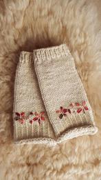 Wollen Handschoenen handgebreid, Kleding | Dames, Mutsen, Sjaals en Handschoenen, Maat 38/40 (M), Karin, Verzenden, Nieuw