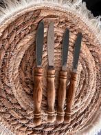 Vintage Tapasmesjes, Huis en Inrichting, Keuken | Bestek, Ophalen of Verzenden, Zo goed als nieuw, Hout