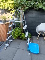 Intex zwembadtrap met voetenbad, Tuin en Terras, Zwembad-toebehoren, Ophalen, Zo goed als nieuw
