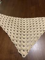 3 Hoeksjaal/stola/omslagdoek in Sint Jakobsschelp patroon., Kleding | Dames, Mutsen, Sjaals en Handschoenen, Maat 46/48 (XL) of groter