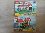 2 boekjes lego creator 4956 huis, Ophalen of Verzenden, Zo goed als nieuw