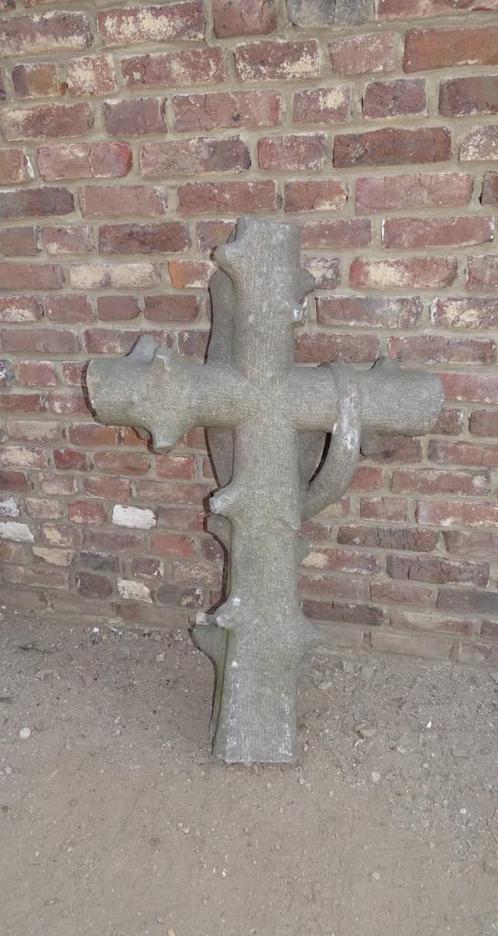 arduinen kruis van voor 1900 veldkruis, Antiek en Kunst, Curiosa en Brocante, Ophalen