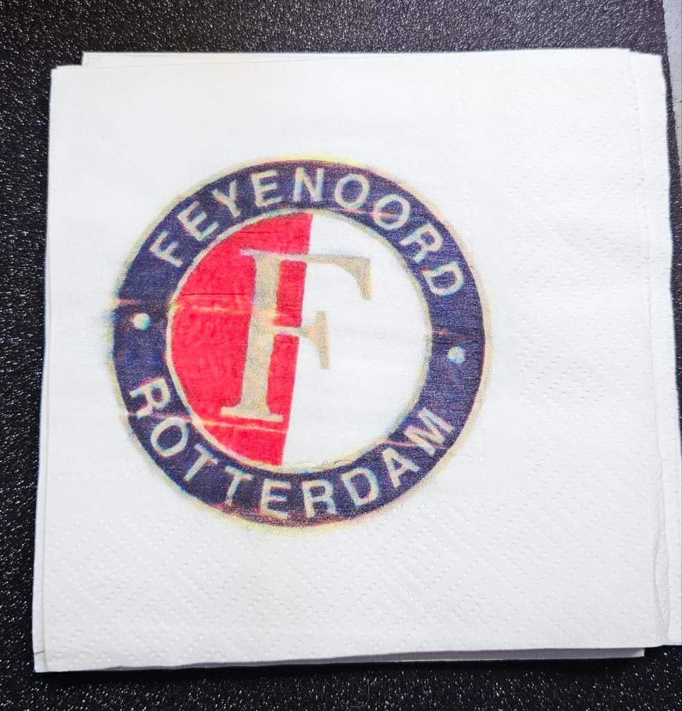 Feyenoord Servetten - Pakje Nieuw, Ophalen of Verzenden, Nieuw