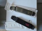 horloge bandjes voor Garmin, 2 stuks 20mm, Ophalen of Verzenden, Nieuw, Zwart