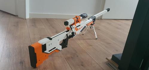 AWP Asiimov | Counterstrike | LEGO | werkend!, Kinderen en Baby's, Speelgoed | Duplo en Lego, Zo goed als nieuw, Ophalen
