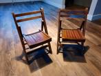 2 vintage inklapbare kinder stoeltjes., Kinderen en Baby's, Ophalen, Gebruikt, Overige typen